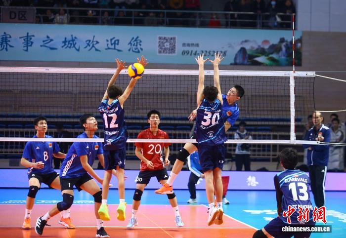 U15世界中学生排球赛商洛启幕 中国队首战告捷