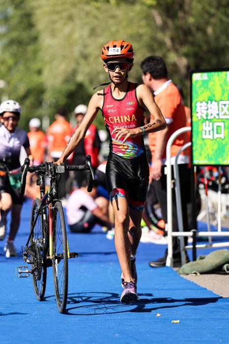 百名青少年齐聚延庆区 2025勇士部落铁人三项赛开