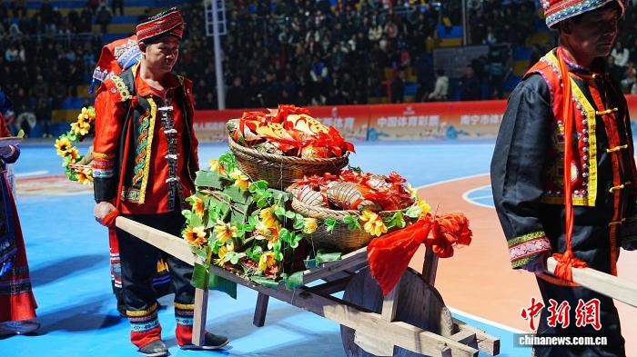 第九届广西万村篮球赛点燃乡村体育热潮