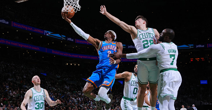 雷霆12连胜终结负凯尔特人 亚历山大33分难救主